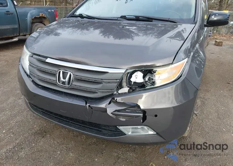 2012 Honda Odyssey Touring/Touring Elite from USA, damaged, VIN 5FNRL5H92CB001669